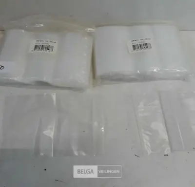 2 x Gripzakjes 100 stuks 10x15 cm – kavel bij Belga Veilingen, Oudsbergen