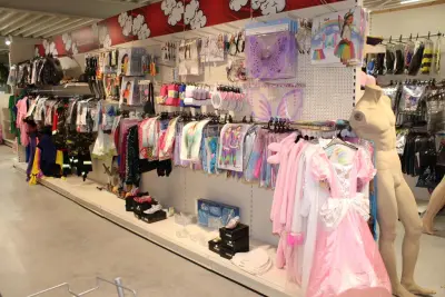 Kindercarnavals producten aan zeven stellingdelen. 225 kostuums in grote diversiteit w.o. tien paar schoenen en diverse verkleedaccessoires – kavel bij HNVI, Oirschot