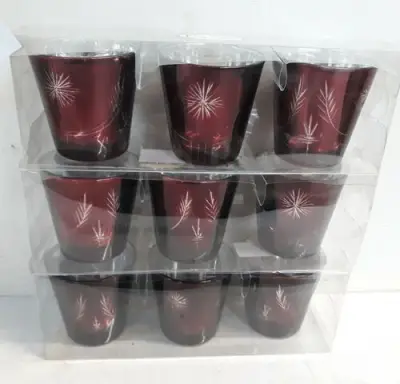 3 x T-lichtglaasjes set 3 stuks 6,5 cm – kavel bij Belga Veilingen, Oudsbergen