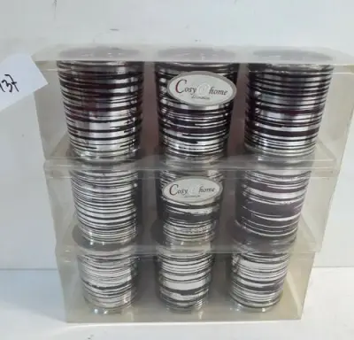 3 x T-lichtglaasjes set 3 stuks 6,5 cm – kavel bij Belga Veilingen, Oudsbergen