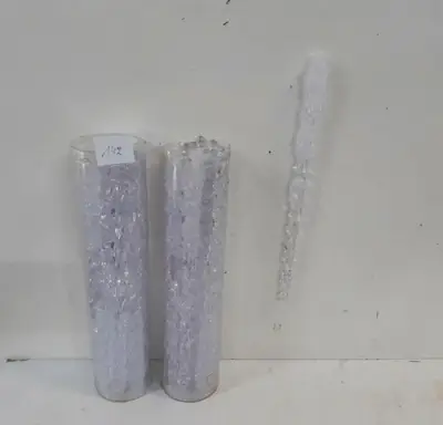 2 x Ijspegels acryl 30 cm 12 stuks – kavel bij Belga Veilingen, Oudsbergen
