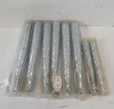 8 x Ijspegel 2 assorti zilver – kavel bij Belga Veilingen, Oudsbergen
