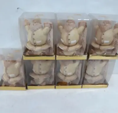 7 x Kaars kerstman 14 cm – kavel bij Belga Veilingen, Oudsbergen