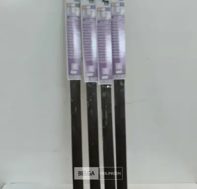 4 x Tochtstrip deur met rubber strip bruin – kavel bij Belga Veilingen, Oudsbergen