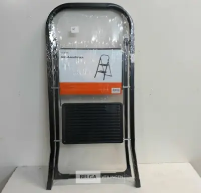 1 x Trapladder 2 trede max 150 kg – kavel bij Belga Veilingen, Oudsbergen