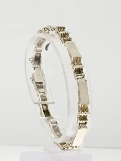 Zilveren armband Fins – kavel bij Twents Veilinghuis