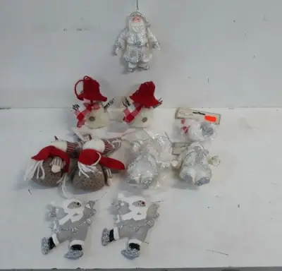 10 x Hangdeco 10 cm mix 5 assorti – kavel bij Belga Veilingen, Oudsbergen