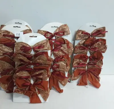 6 x Strik roestbruin 5 stuks – kavel bij Belga Veilingen, Oudsbergen
