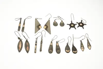 Lot zilveren sieraden met goud India – kavel bij Twents Veilinghuis