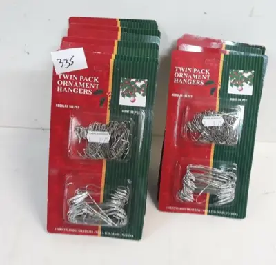5 x Kerstbal haakjes 150 stuks – kavel bij Belga Veilingen, Oudsbergen