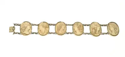 Armband met cameeen – kavel bij Twents Veilinghuis