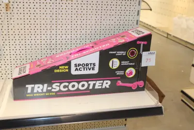 Tri-scooter ACTIVE SPORT max. 50 KG – kavel bij HNVI, Oirschot