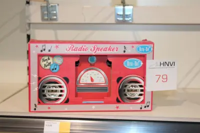 Radio speaker Retr-Oh – kavel bij HNVI, Oirschot