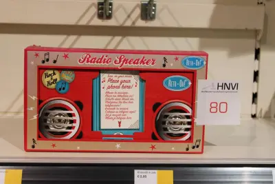 Radio speaker Retr-Oh – kavel bij HNVI, Oirschot