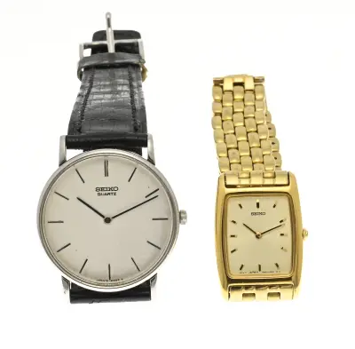 Lot met 2 Seiko horloges – kavel bij Twents Veilinghuis