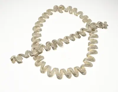 Set met zilveren collier en armband – kavel bij Twents Veilinghuis