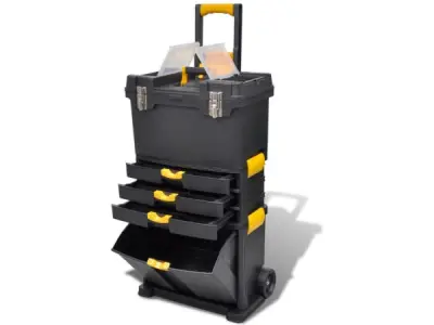 Gereedschapstrolley 3-delig 46x27x82 cm – kavel bij XL Auctions