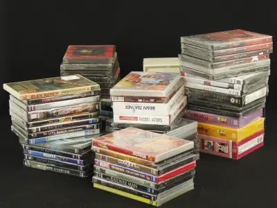 Grote collectie nieuwe/sealed DVD’s en boxsets – kavel bij De Kringwinkel, Antwerpen