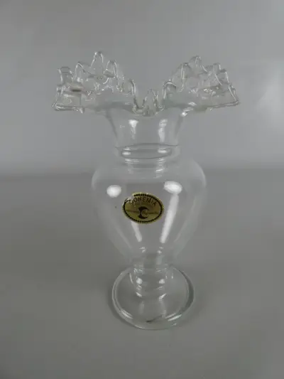 Bohemia vaas Crystalex – kavel bij De Kringwinkel, Diest