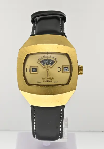 Vintage double horloge – kavel bij Twents Veilinghuis