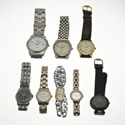 8 Tissot horloges – kavel bij Twents Veilinghuis