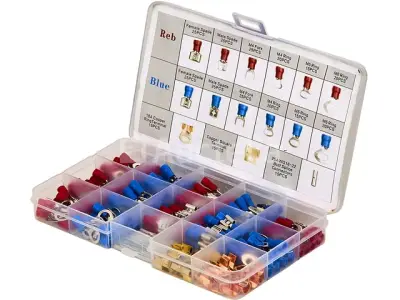 Geïsoleerde connectorset (300 stuks) KRAFT&DELE – kavel bij Auctelia, Aye