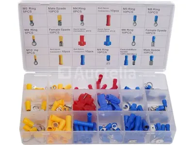 Geïsoleerde connectorset (160 stuks) KRAFT&DELE – kavel bij Auctelia, Aye