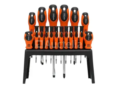 Schroevendraaierset (18 items) KRAFT&DELE – kavel bij Auctelia, Aye