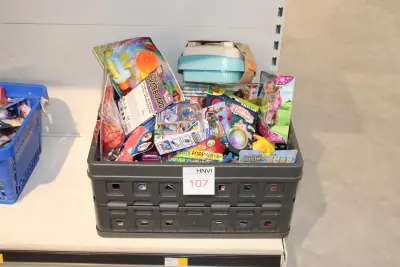Verrassingskrat met diverse speelgoed – kavel bij HNVI, Oirschot
