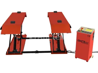 Automatische schaarlift 400V KRAFT&DELE – kavel bij Auctelia, Aye