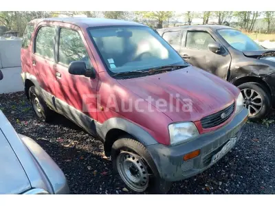 Auto (voor onderdelen) Daihatsu Terios (1999-169,442 km)(VIN:JDAJ100G000508917) – kavel bij Auctelia, Fauvillers