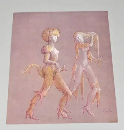 Leonor Fini, Erotisch – kavel bij Twents Veilinghuis