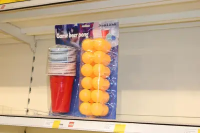 Beer pong Spel – kavel bij HNVI, Oirschot