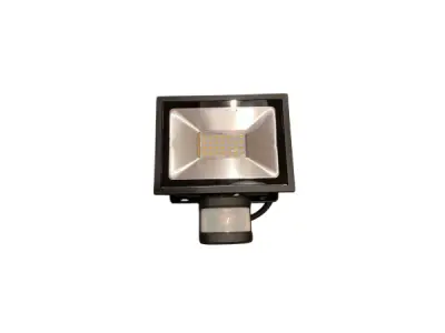 LED Straler Met Bewegingsmelder 20 Watt 1800 Lum. IP44 Zwart – kavel bij XL Auctions