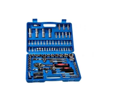 Doppenset 94-delig Chroom Vanadium – kavel bij XL Auctions