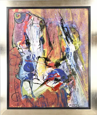 Jan te Wierik, Abstract – kavel bij Twents Veilinghuis