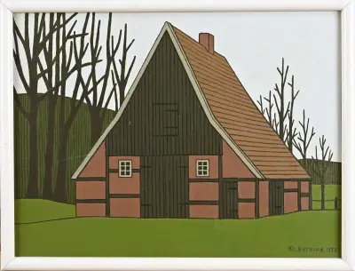 Klaas Bernink, Oude boerderij – kavel bij Twents Veilinghuis
