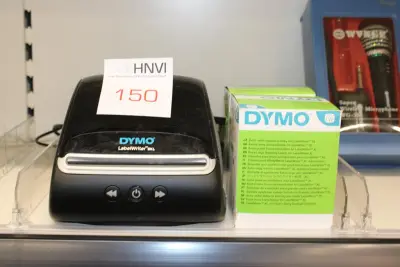 DYMO labelwriter 5XL met twee rollen etiketten – kavel bij HNVI, Oirschot