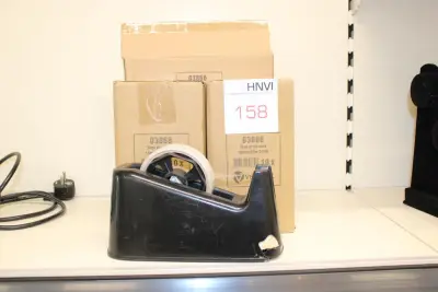 Tapedispenser met vier dozen tape – kavel bij HNVI, Oirschot