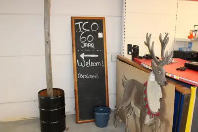 Houten schrijfbord 50 x 170 cm – kavel bij HNVI, Oirschot