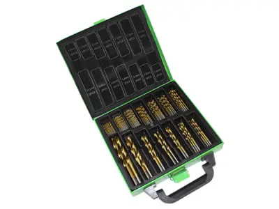 HHS Titanium spiraalborenset 99-delig – kavel bij XL Auctions