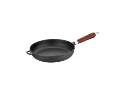 Gietijzeren Koekenpan 24cm Houten Handvat – kavel bij XL Auctions
