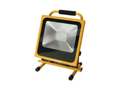 Oplaadbare LED bouwlamp 50 Watt 3500 Lumen Waterdicht – kavel bij XL Auctions