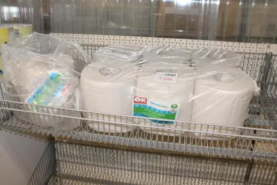 Zeven rollen poetspapier OK Hygiene – kavel bij HNVI, Oirschot