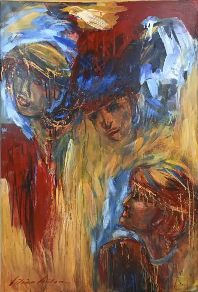 Lilian Luiten, Moderne compositie – kavel bij Twents Veilinghuis
