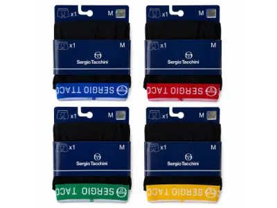 Heren Boxershorts Maat M Set van 8 100% Katoen 4-Kleuren – kavel bij XL Auctions