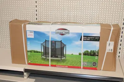 Safety net BERG Comfort 330, doorsnede 330 cm. Nieuw in doos – kavel bij HNVI, Oirschot