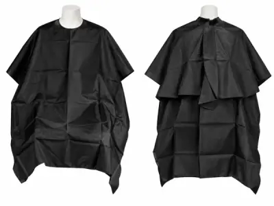 100x Professionele Kappersmantel – Zwart – kavel bij XL Auctions