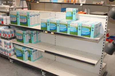 Ruim 35 onderzeilen BESTWAY Flow Clear t.b.v. opzetzwembaden, w.o. doorsnedes, 457, 366, 305, en 244 cm – kavel bij HNVI, Oirschot
