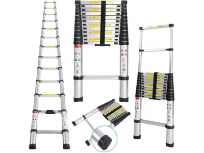 Telescoopladder 3.8 Meter – kavel bij XL Auctions